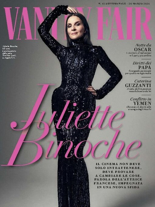 Titeldetails für Vanity Fair Italia nach Edizioni Condé Nast S.p.A. - Verfügbar
